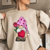 Cute Valentine’s Day Sweatshirt Gnome Heart