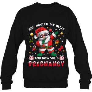 Dad Santa Christmas Pregnancy Announcement Papa Sweatshirt