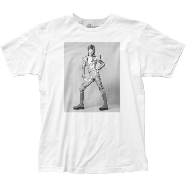 David Bowie Personality Portrait 1 Mens T Shirt White_2706