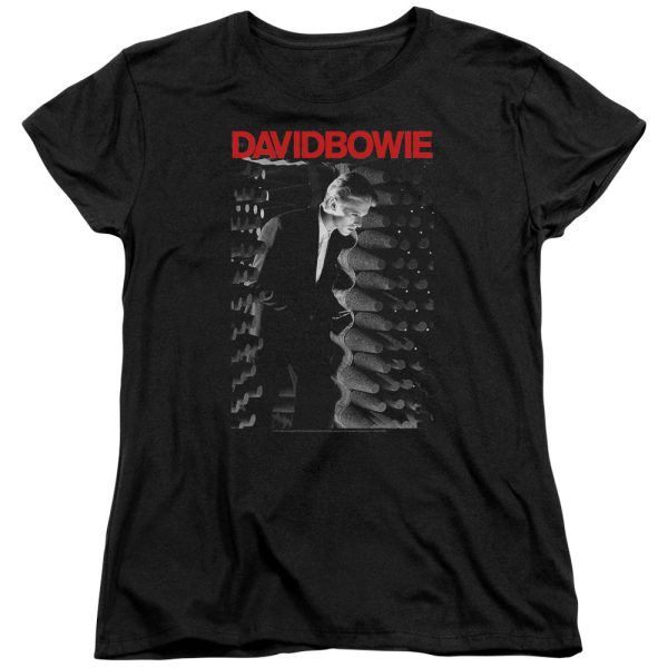 David Bowie Station To Station Womens T Shirt Black_6997