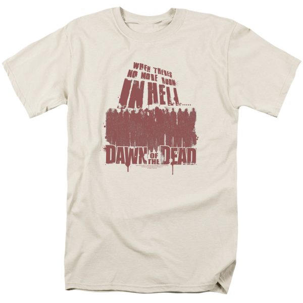Dawn Of The Dead No More Room Mens T Shirt Cream_3597