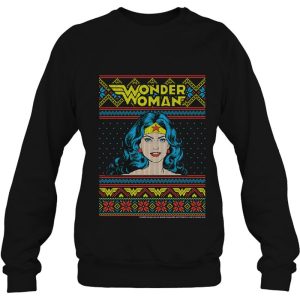 Dc Comics Wonder Woman Christmas Sweater Style Sweatshirt