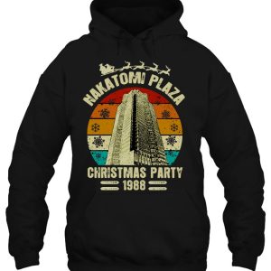 Die Hard Nakatomi Plaza Christmas Party 1988 Hoodie