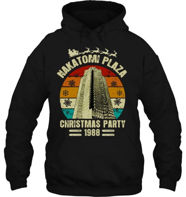 Die Hard Nakatomi Plaza Christmas Party 1988 Hoodie