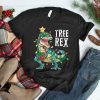 Dinosaur T Rex Christmas Tree Shirt Gift For Kids