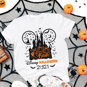 Disney Family Boo Bash Not So Scary Halloween Trick Or Treats Shirt