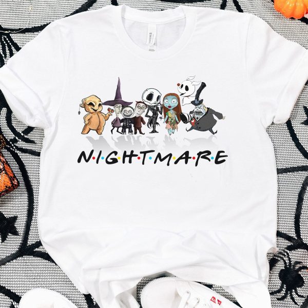 Disney Halloween Horror Gang The Nightmare Friends Family Match Shirts