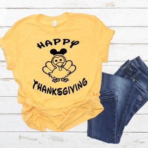 Disney Thanksgiving Family Matching Shirt