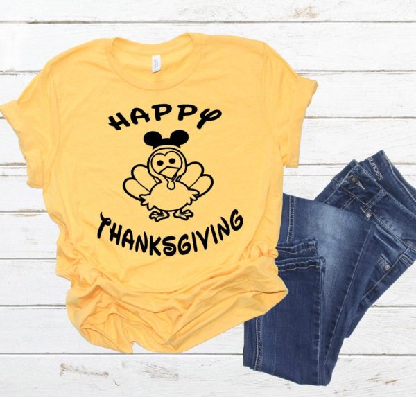 Disney Thanksgiving Family Matching Shirt