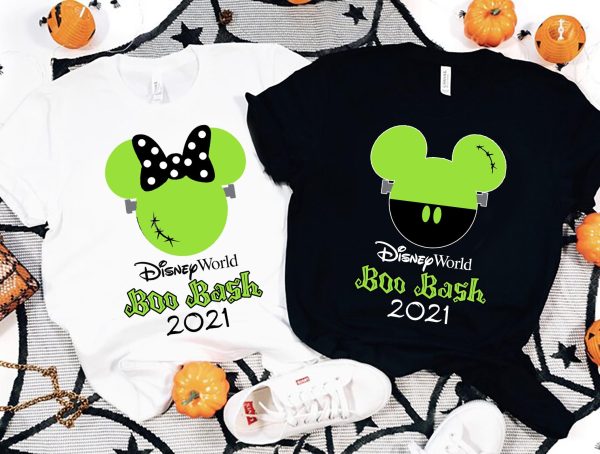 Disneyworld Boo Bash Disney Halloween Shirts Tees Disneyland Mickey Minnie Shirt