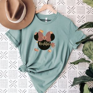 Disneyworld Thanksgiving Thankful Disney Family Shirt
