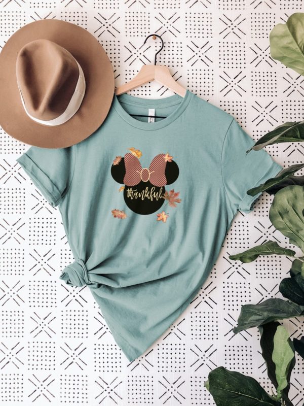 Disneyworld Thanksgiving Thankful Disney Family Shirt