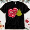 Dr. Seuss Grinch Grow Your Heart Christmas Unisex T Shirt