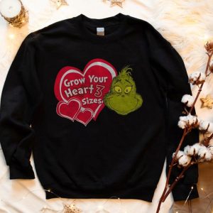 Dr. Seuss Grinch Grow Your Heart Christmas Unisex T Shirt