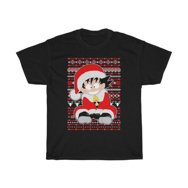 Dragon Ball Z Christmas Goku Santa Anime Shirt