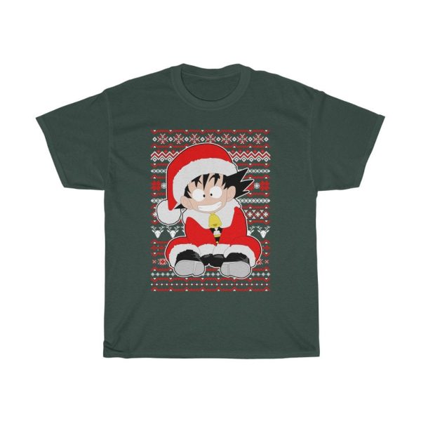 Dragon Ball Z Christmas Goku Santa Anime Shirt