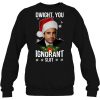 Dwight You Ignorant Slut Michael Scott The Office Christmas Sweatshirt