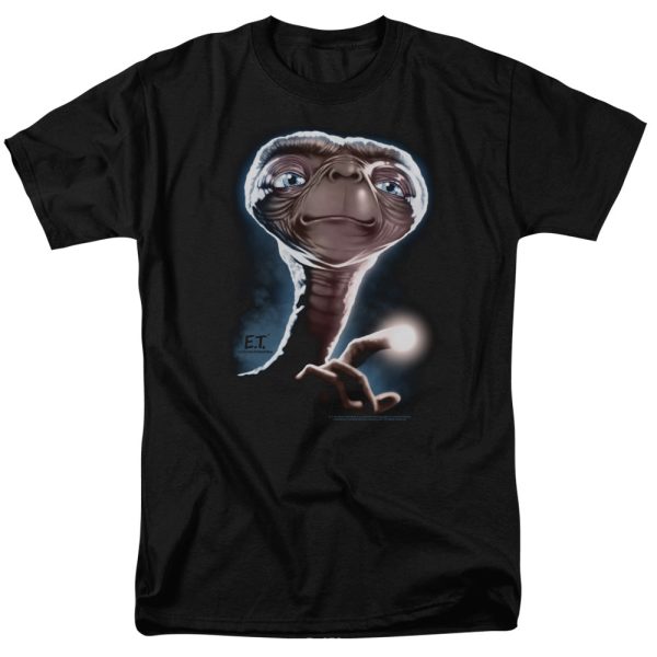 ET the Extra Terrestrial Portrait Mens T Shirt Black_2874