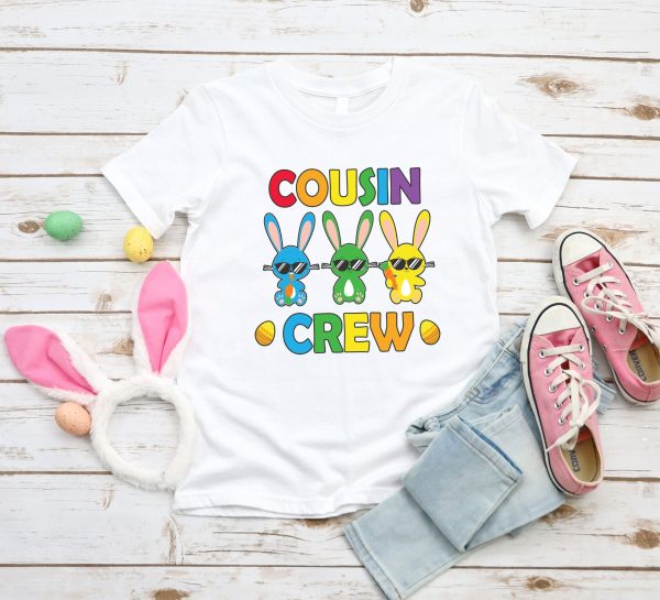 Easter Bunny Cousin Crew Shirt