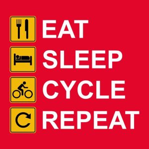 Eat Sleep Cycle Repeat - T-shirt 1 Eat Sleep Cycle Repeat T shirt 2