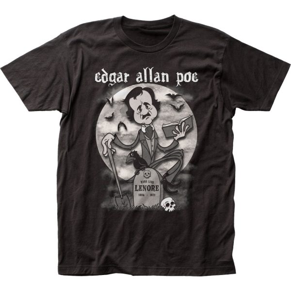 Edgar Allen Rubberhose Mens T Shirt Black_2504