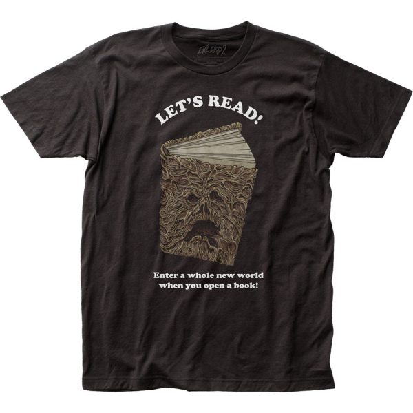 Evil Dead 2 Let’s Read! Mens T Shirt Black_2237