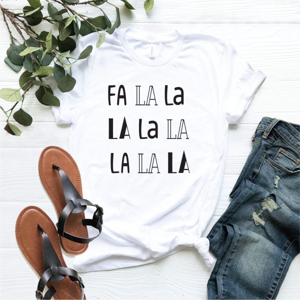 Fa La Christmas Shirt For Men Womens