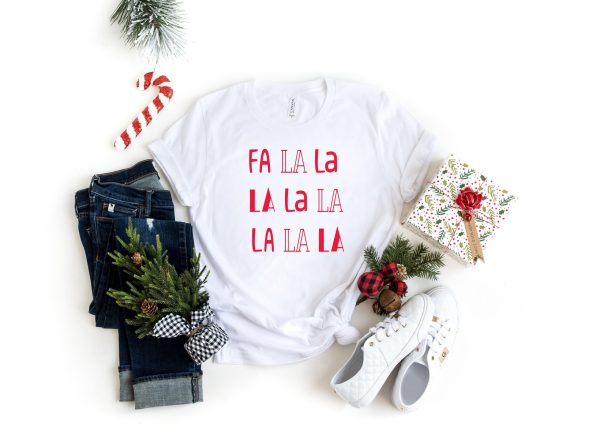 Fa La Christmas Shirt For Men Womens