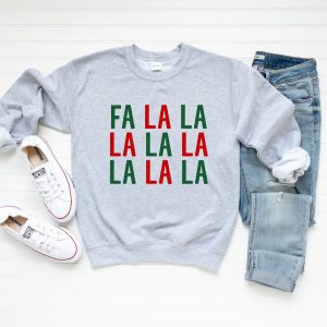 Fa La Christmas Sweatshirt For Men Womens