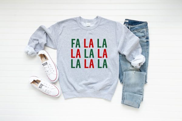 Fa La Christmas Sweatshirt For Men Womens