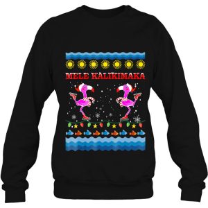 Fa La Flamingo Ugly Christmas Sweater Mele Kalikimaka Sweatshirt