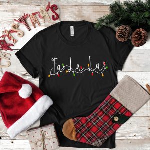 Falala Fa La Merry Christmas Shirt Gift For Kids