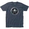 Falcon and the Winter Soldier Winter Soldier Logo Mens T Shirt Navy_5651