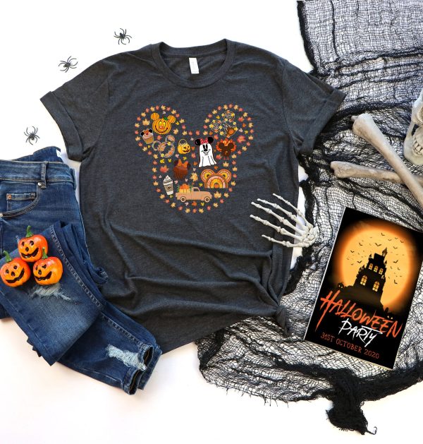 Fall Shirts For Women Disney Vibes Thanksgiving Gift Shirt