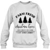 Farm Fresh Christmas Trees Design Classic Gift Sweatshirt