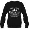 Farm Fresh Christmas Trees Nal Essential Sweatshirt