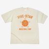 Five Star Basketball Camp Creme Heavy T