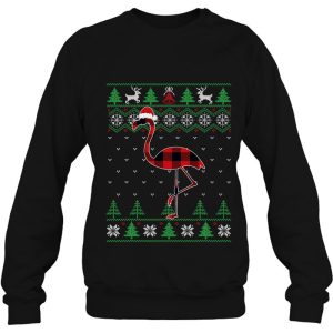 Flamingo Christmas Pajama Gifts Ugly Sweater Kids Shirt
