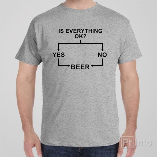 Flowchart (Beer) – T-shirt