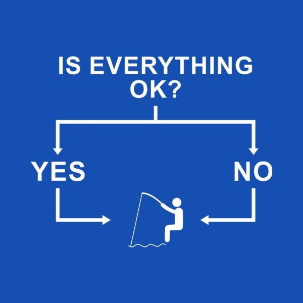 Flowchart (Fishing) – T-shirt