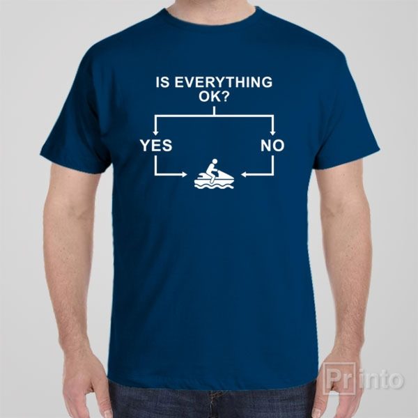 Flowchart (Jet Ski) – T-shirt