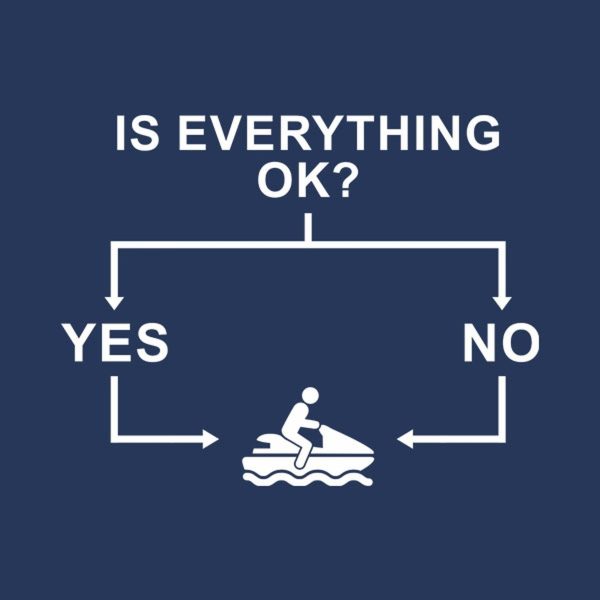 Flowchart (Jet Ski) – T-shirt