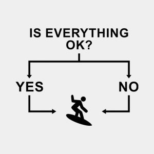 Flowchart Surfing T shirt 2