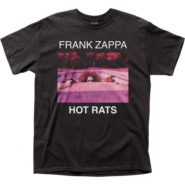 Frank Zappa Hot Rats Mens T Shirt Black SALE_7032