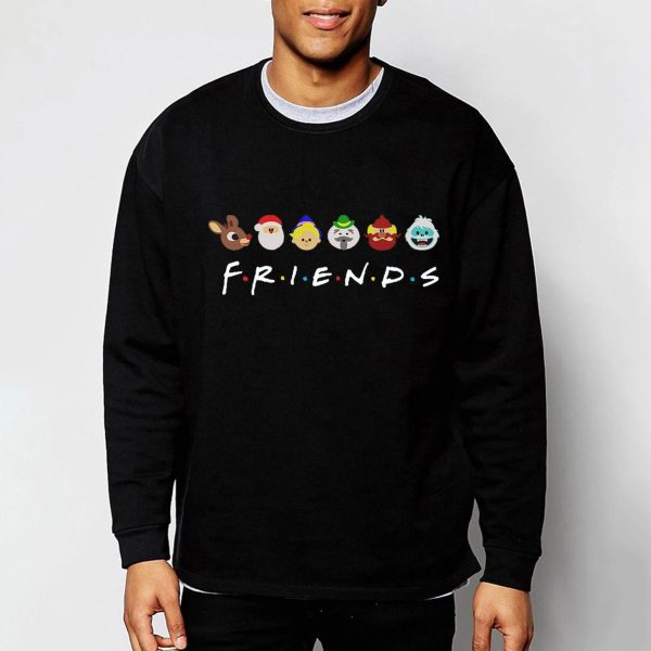 Friends Christmas Classic Characters Sweatshirt