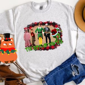 Friends Christmas Home Alone Grinch Elf Sweatshirt