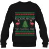 Funny Christmas Flamingo Ugly Sweater Shirts