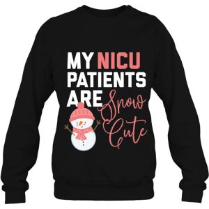 Funny Christmas Nicu Nurse Snow Cute Sweatshirt