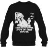 Funny Christmas Theres Some Hos In This House Vintage Shirt