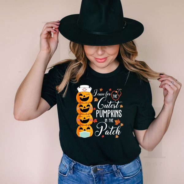 Funny Fumpkin Nurse Halloween Gift Shirt